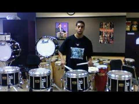 Drumming at school