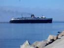 S.S. Badger leaving Ludington