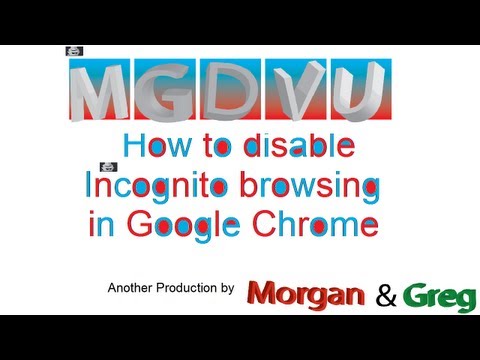 how to enable incognito mode