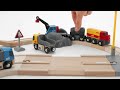 Miniature vidéo Train Brio : Circuit rail route : Transport de roches