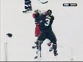 doug janik vs craig adams on november 14th. janik bloodies adams badly. clip created by adams hockey site.