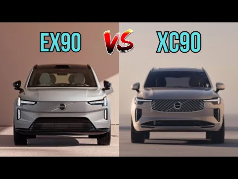 2025 volvo xc90 vs 2025 volvo ex90 compared  segment battles  motornation