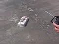 Homemade RC hovercraft Skirt-edition