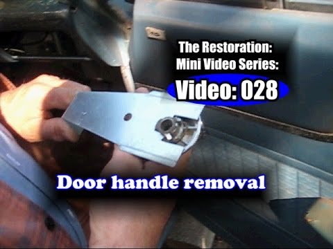 how to remove ef door trim