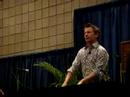 Ian Wright at NY Times Travel Show (funny)