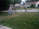 rob tryin to teach jake baseball