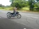 Nitin Rex: One Hand 360 Rolling burnout!!!