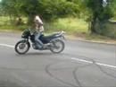 Nitin Rex: One Hand 360 Rolling burnout!!!