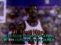 4 dunks by young Jordan    vs Pistons   1984