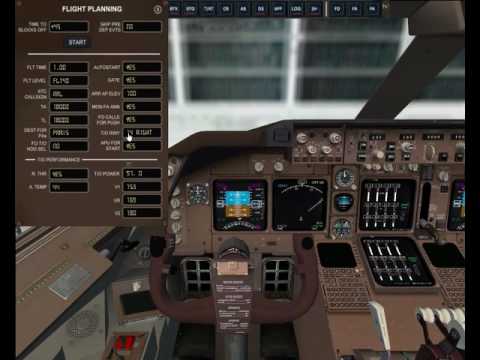 how to open the door in flight simulator x