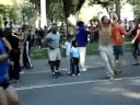 Rollerblading in Central Park