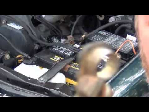 how to change battery mg tf