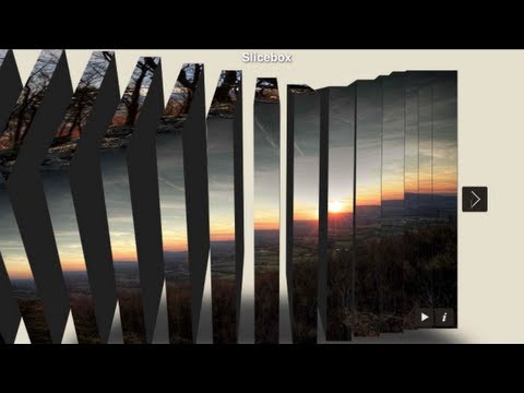 Awesome CSS3 3D Image Slider. With Flickr!