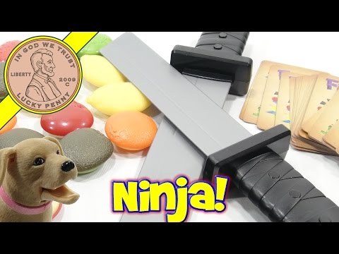 ninja - This is a really fun game! Butch and I had a blast playing Fruit Ninja. It is really easy flipping the game pieces with your sword! Buy Here ▷ http://luckypennyshop.com/fruit-ninja-slice-of-li...
