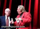 Comedian / Magician Michael Finney does a card trick Comedian / Magician Michael Finney does a card trick