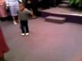 DJ Holy Ghost plays set for the under 5s