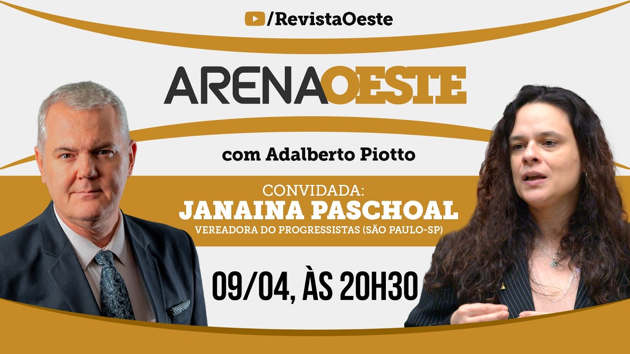 Arena Oeste #46 | Janaina Paschoal, Vereadora Do Progressitas Em São Paulo - Sp