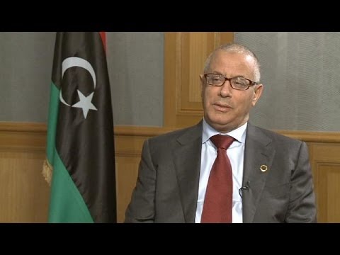 Ali Zeidan, PM of Libya tells euronews he hopes his government won't be forced to take action to...