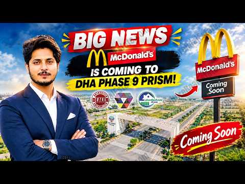 DHA Lahore Phase 9 Prism R Block Update | 5 Marla Plot Prices & McDonalds News DHA Lahore Phase 9 Prism R Block Update | 5 Marla Plot Prices & McDonalds News