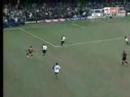 voetbal met veel mooie pass, tricks en goals