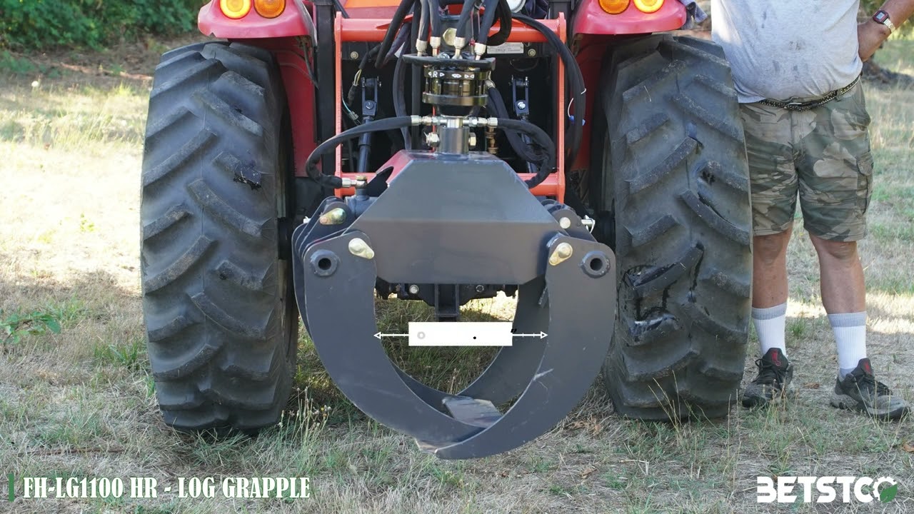 LG1100HR Log Grapple Usage and Specs