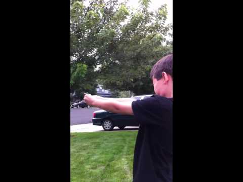 Shooting 2mm pinfire revolver