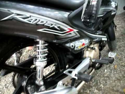 how to change oil raider j pro