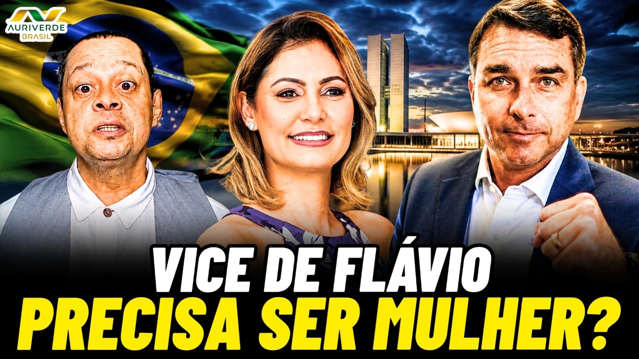 Vice de Flávio Bolsonaro precisa ser uma mulher? | Análise de Jorge Serrão