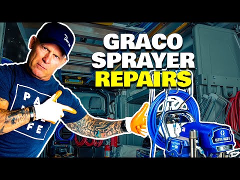 operating a graco 695 - How to fix a Graco Airless Sprayer that will not prime. A quick and simple method to clear the lower fluid section to get the sprayer up and running and prim...