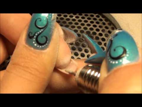 how to fill uv gel nails
