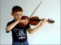 N.Paganini-Caprice N�4.Stepan Grytsay(10 years,09.02.07).