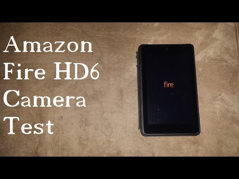 how to access the camera on a kindle fire hd