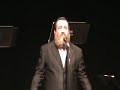 Shlomo Simcha singing Carlebach’s Moshe V’Aharon at Kosherica Cantorial Extravaganza concert