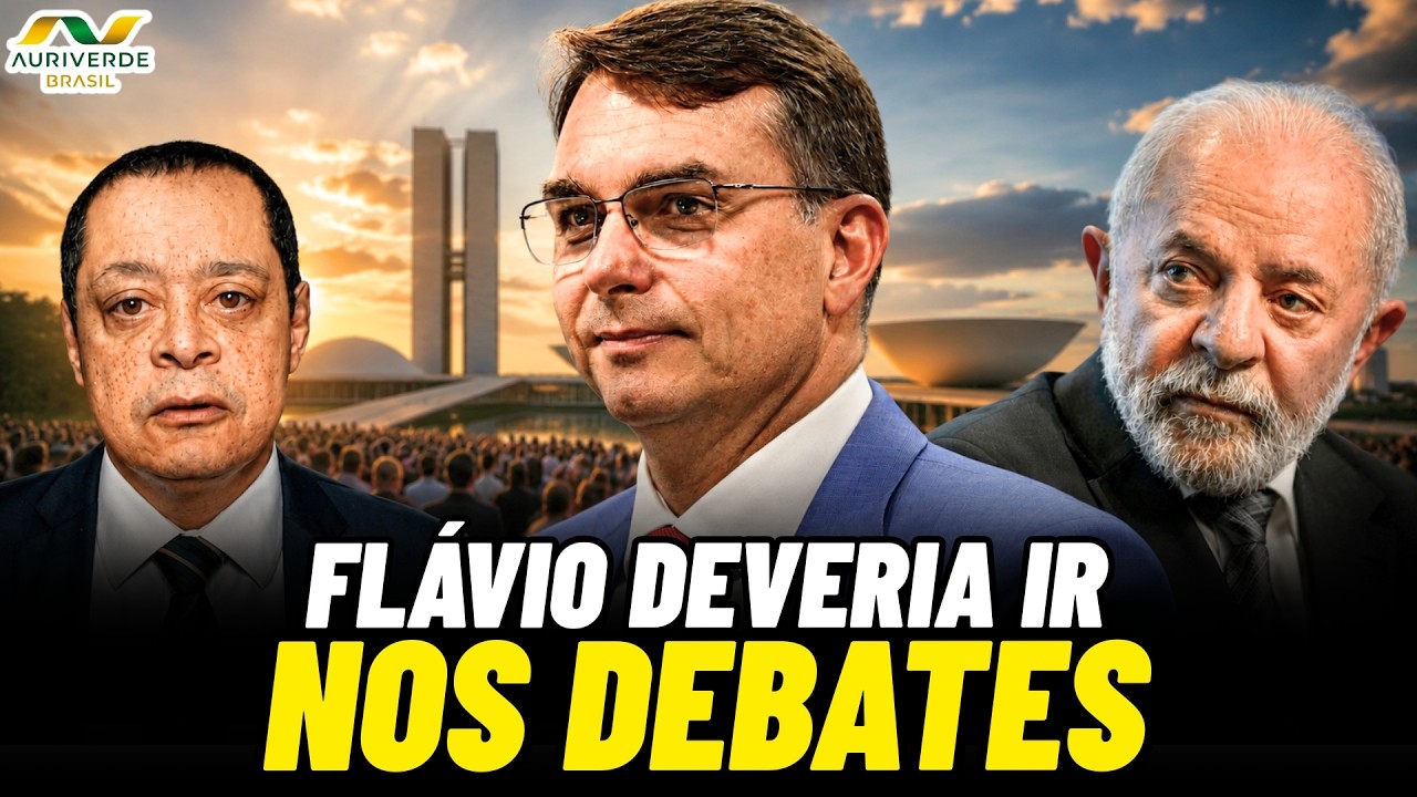 Flávio Bolsonaro deveria ir aos debates, mesmo sem Lula | Análise de Jorge Serrão