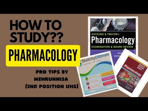How to study Pharmacology to get distinction? | Guidelines by UHS Topper Mehrunnisa
