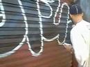 Graffiti no Portão Bombing