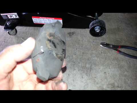 2012 Chrysler Town & Country – Checking Rear Brake Pads At 18,000 Miles – DIY Change Guide