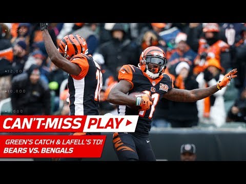 Video: A.J. Green's Ridiculous Deflection Catch & Brandon LaFell's TD Grab! | Can't-Miss Play | NFL Wk 14