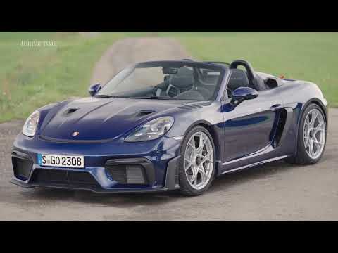 New 2024 Porsche 718 Spyder RS – Gentian Blue Metallic