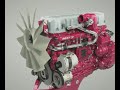 car engine mack MP7 Diesel assemblage car engine mack MP7 Diesel assemblage