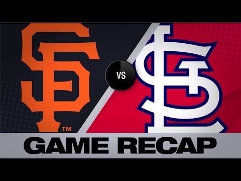 Video: Flaherty, Ozuna lead shutout victory | Giants-Cardinals Game Highlights 9/3/19