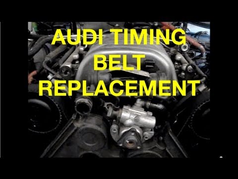HOW TO replace a Audi A6 3.0L Timing Belt