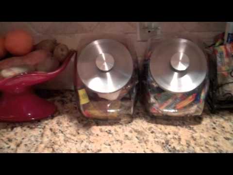 how to organize kitchen counters