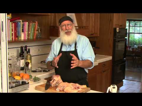 how to break down a chicken