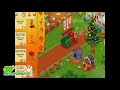 Dec 20, 2014: buy first holiday tree and mr snow in hay day!!