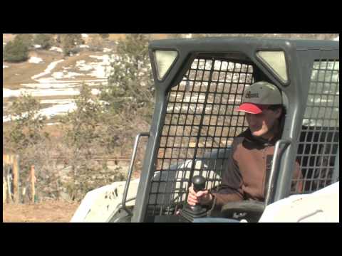 how to drive a bobcat