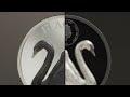 BLACK SWAN 2023 $10 2 oz Silver .999 Smartminting High Relief Coin - Cook Islands - Coin Invest Trust