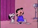 Snoopy Lucy Kiss Dog Germs