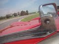 Alfa romeo fangio 6c 3000cm at speed at balocco test track with maurizio monti & damian cessario