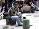 Bucket Drummer